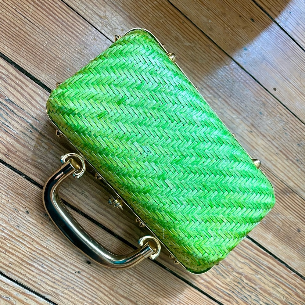 Vintage Forsum woven handbag
